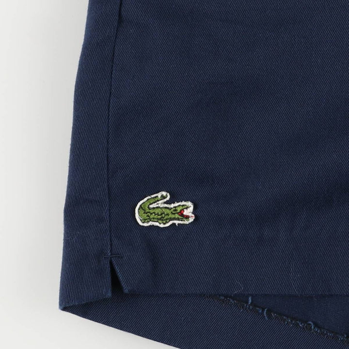 Vintage 1970'S Lacoste IZOD chino shorts, women's size XL (w33). unclear navy blue type Vintage Second Hand