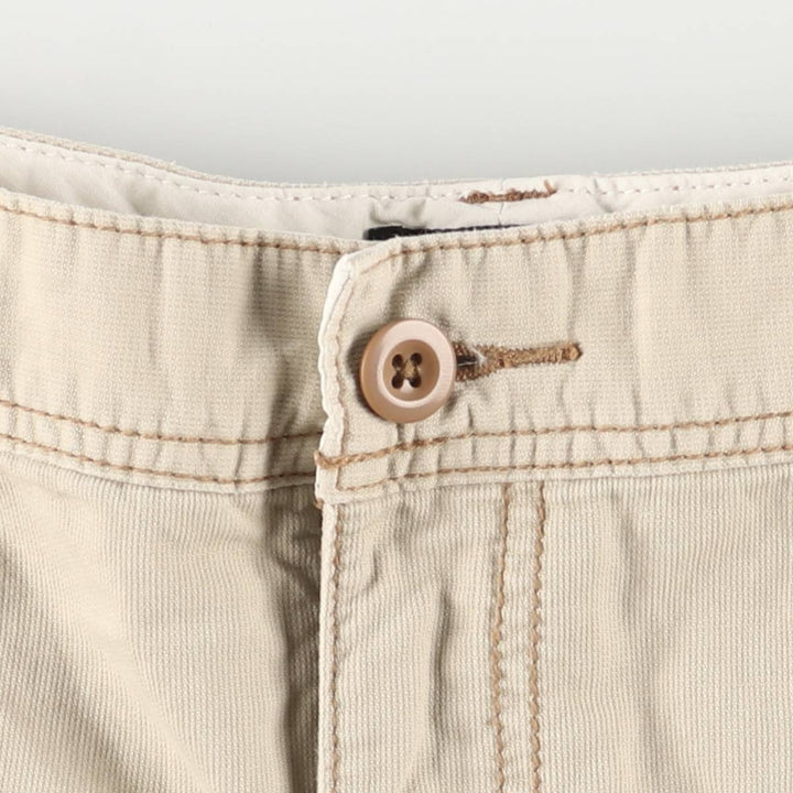 2000'S Ralph Lauren Polo Jeans Company cotton shorts, women's size XXL (w34) cotton Beige type Vintage Second Hand