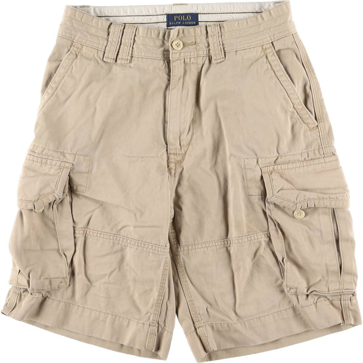 Ralph Lauren POLO RALPH LAUREN cargo shorts, half pants, men's, W30 equivalent cotton Beige type Vintage Second Hand