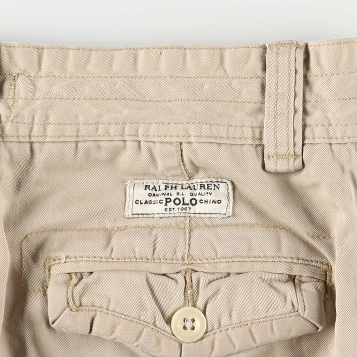 Ralph Lauren POLO RALPH LAUREN cargo shorts, half pants, men's, W30 equivalent cotton Beige type Vintage Second Hand