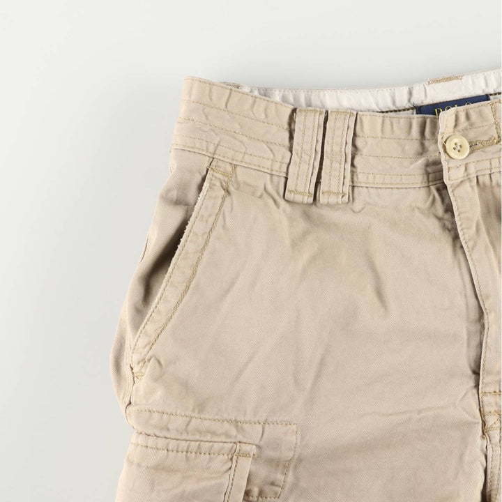 Ralph Lauren POLO RALPH LAUREN cargo shorts, half pants, men's, W30 equivalent cotton Beige type Vintage Second Hand