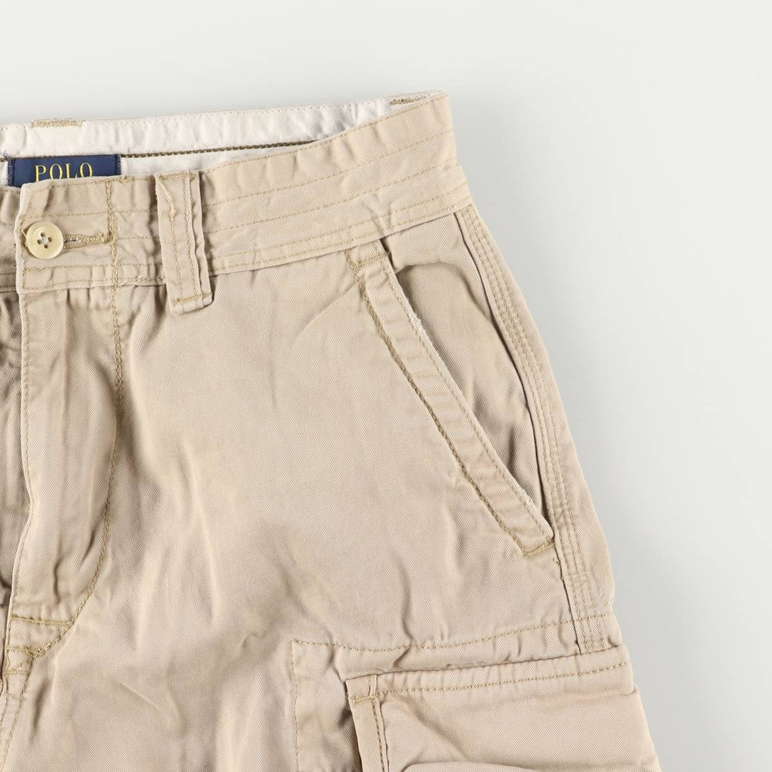 Ralph Lauren POLO RALPH LAUREN cargo shorts, half pants, men's, W30 equivalent cotton Beige type Vintage Second Hand
