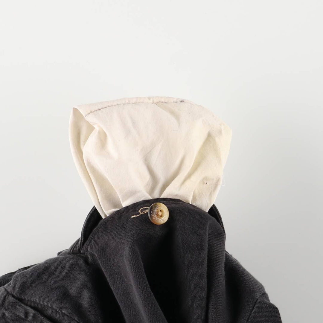 90'S NAUTICA Two-pleat Chino Shorts, Women's L (w30) Vintage cotton black type Vintage Second Hand