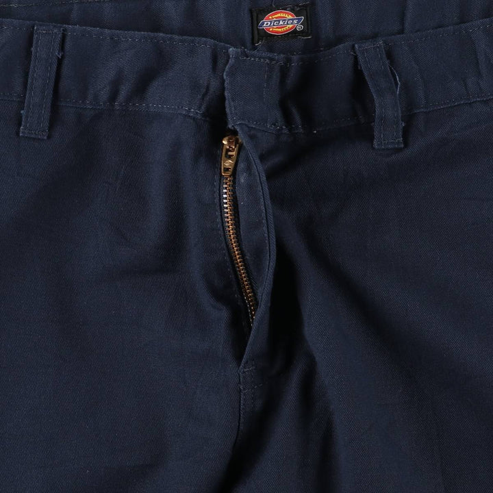 Dickies Work Shorts, Women's, Size XXL (W35) polyester navy blue type Vintage Second Hand