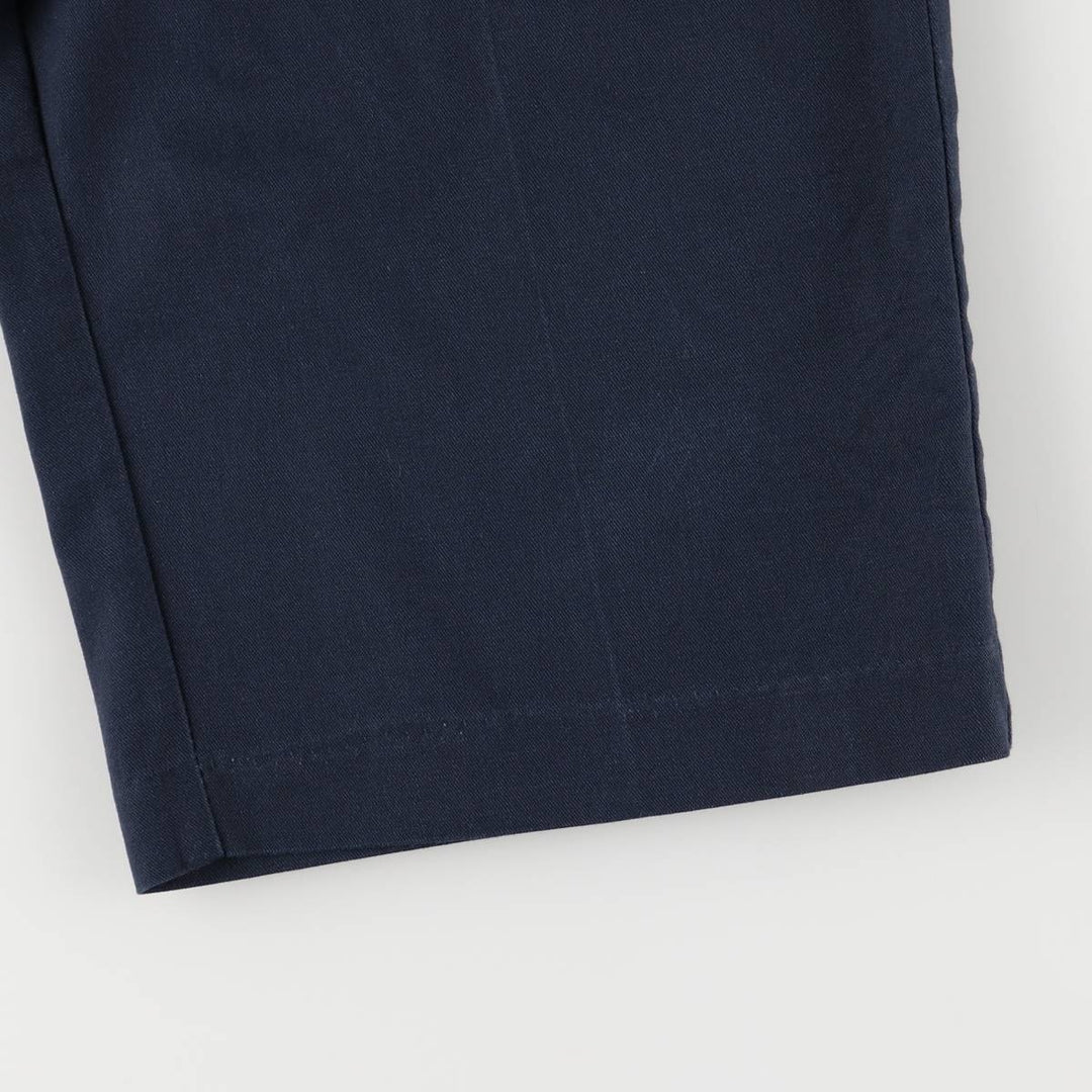 Dickies Work Shorts, Women's, Size XXL (W35) polyester navy blue type Vintage Second Hand