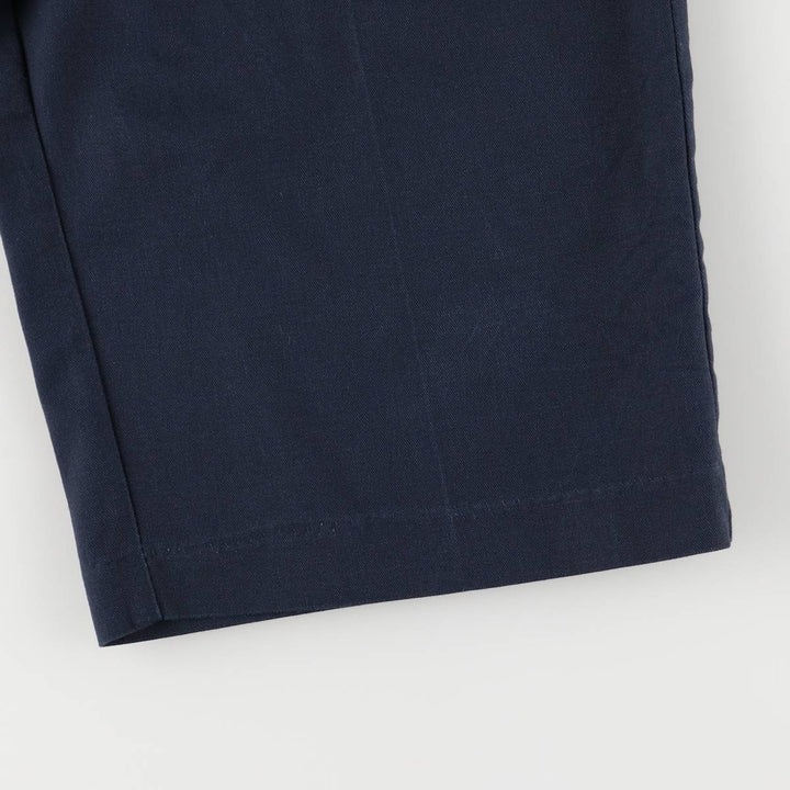 Dickies Work Shorts, Women's, Size XXL (W35) polyester navy blue type Vintage Second Hand