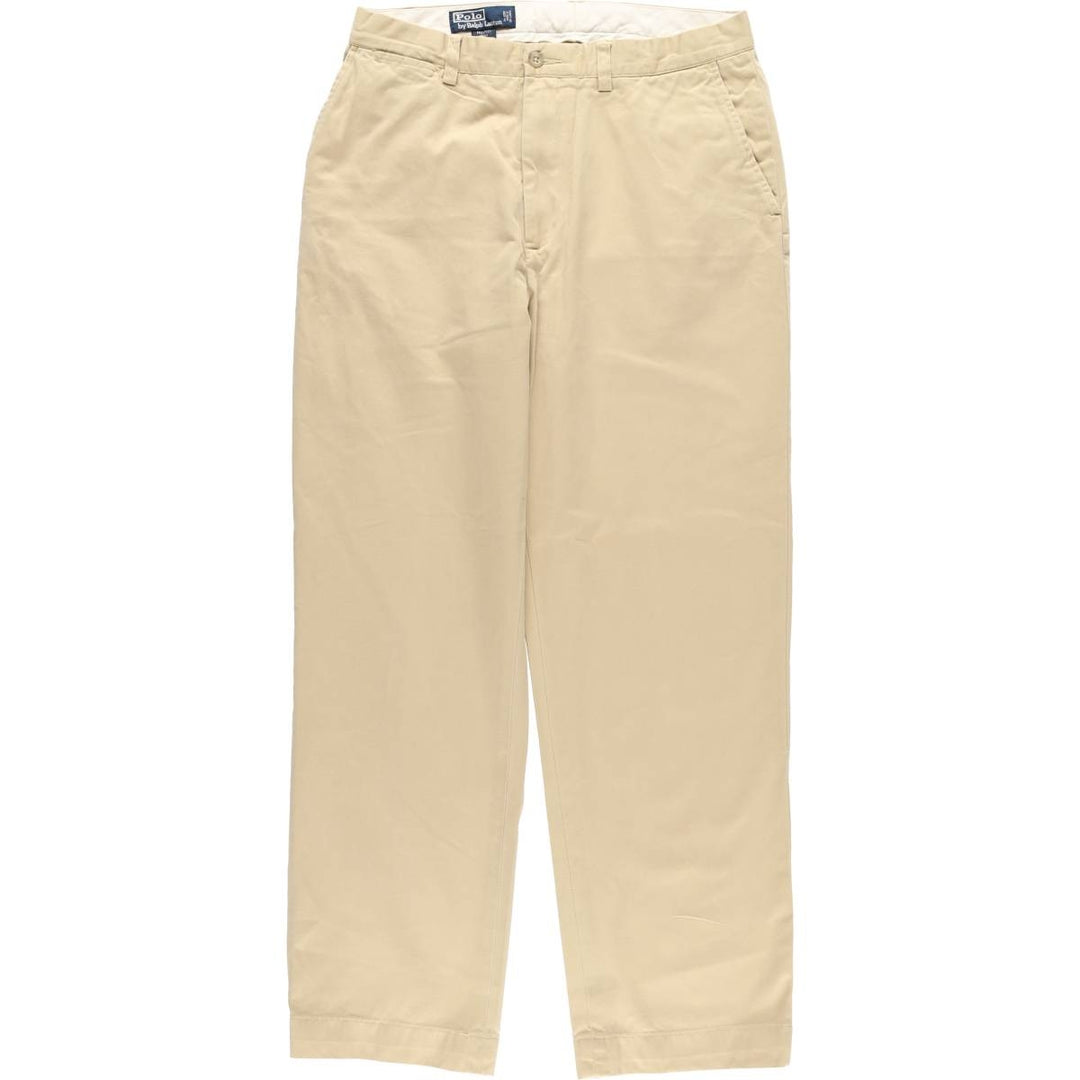 Ralph Lauren POLO by Ralph Lauren PROSPECT PANT Chino pants for men, equivalent to W32 cotton Beige type Vintage Second Hand