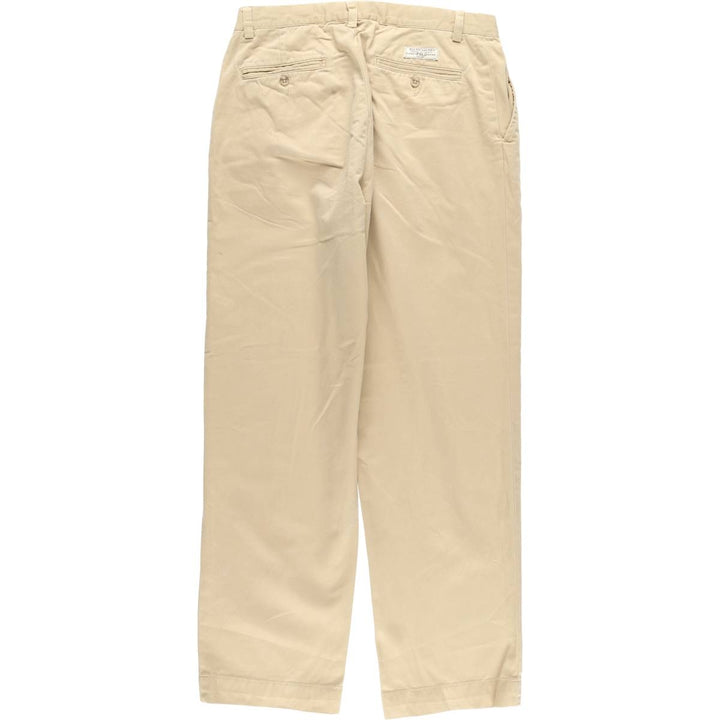 Ralph Lauren POLO by Ralph Lauren PROSPECT PANT Chino pants for men, equivalent to W32 cotton Beige type Vintage Second Hand
