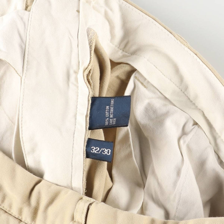 Ralph Lauren POLO by Ralph Lauren PROSPECT PANT Chino pants for men, equivalent to W32 cotton Beige type Vintage Second Hand
