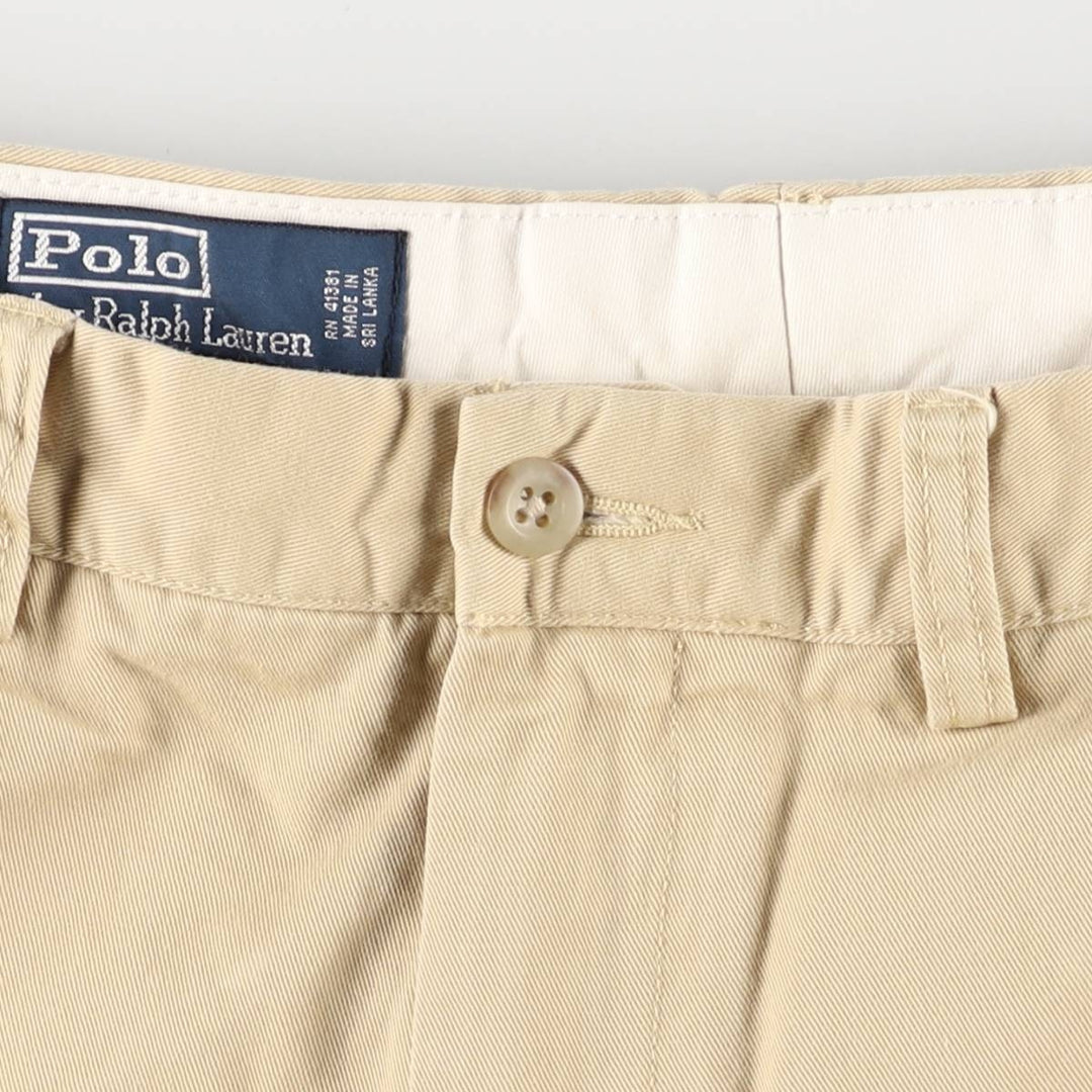 Ralph Lauren POLO by Ralph Lauren PROSPECT PANT Chino pants for men, equivalent to W32 cotton Beige type Vintage Second Hand