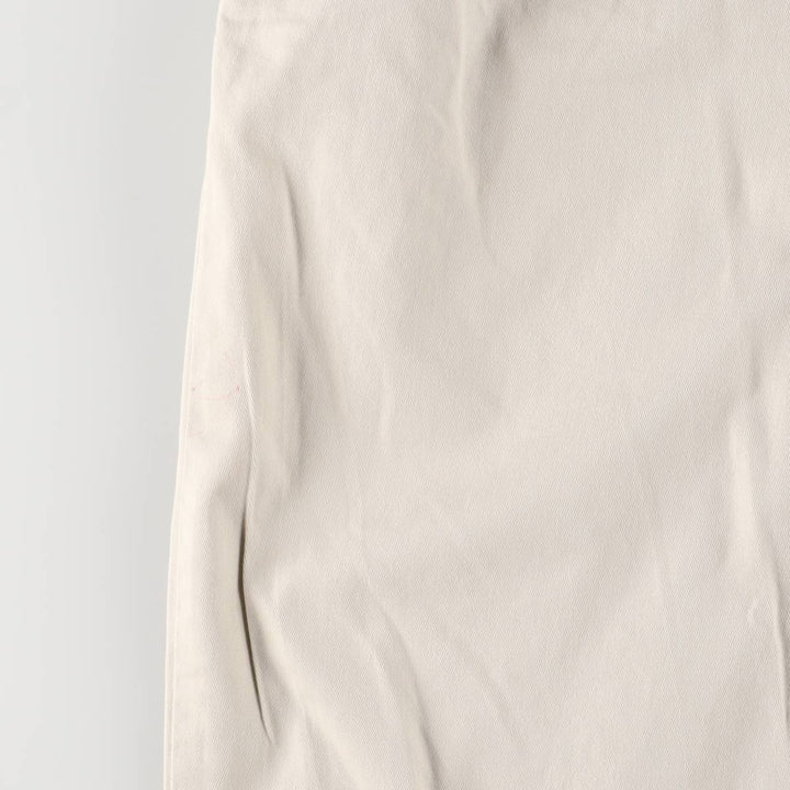 Ralph Lauren POLO by Ralph Lauren HAMMOND PANT, two-pleat chino pants, men's, w34 equivalent cotton ivory Vintage Second Hand