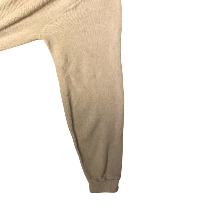 Men's Store Acrylic Knit Cardigan, Made in USA, Men's Size XL Oron Acrylic Beige type Vintage Second Hand