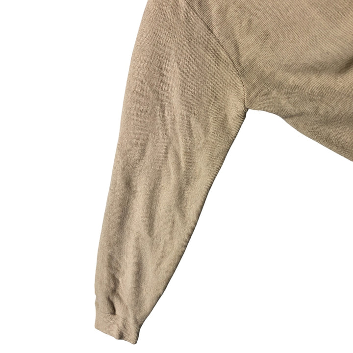 Men's Store Acrylic Knit Cardigan, Made in USA, Men's Size XL Oron Acrylic Beige type Vintage Second Hand