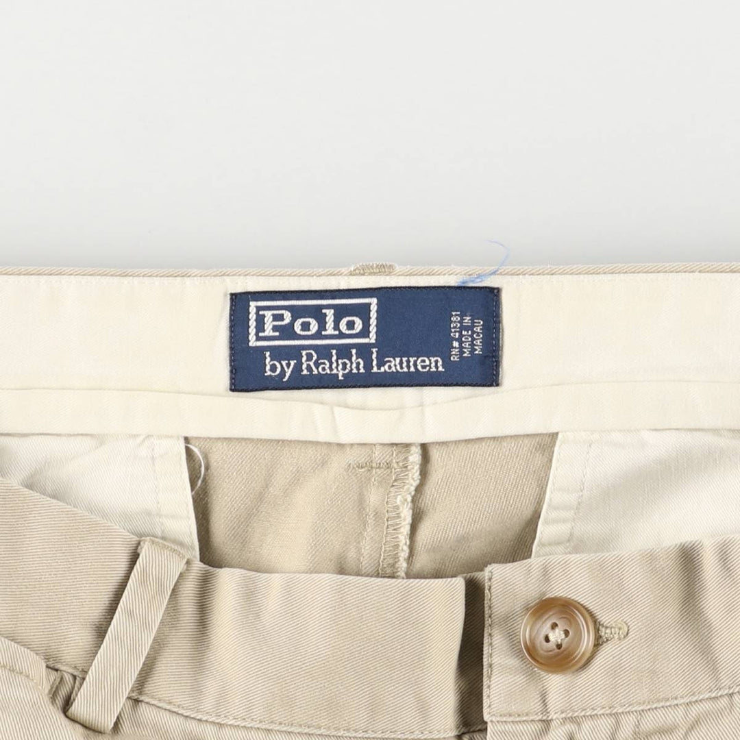 Ralph Lauren POLO by Ralph Lauren Chino Pants Men's W36 cotton Beige type Vintage Second Hand