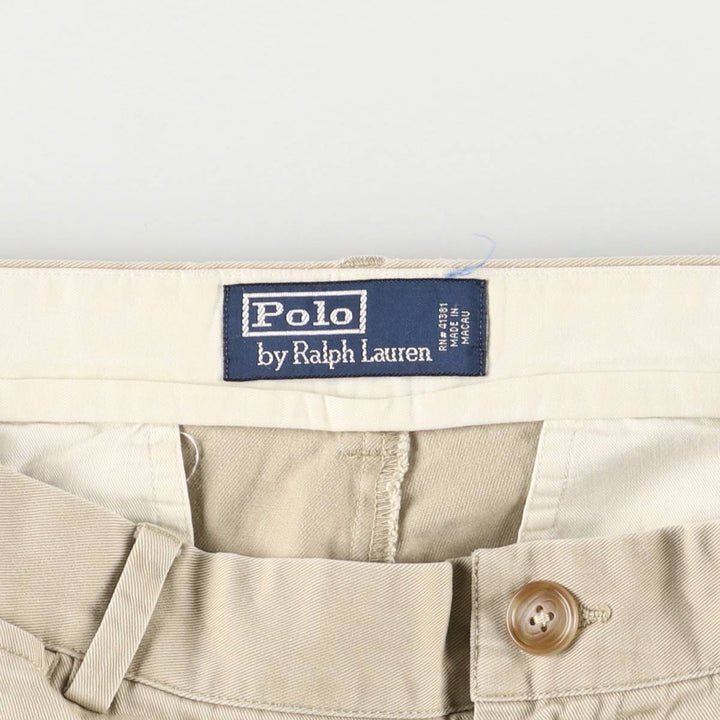 Ralph Lauren POLO by Ralph Lauren Chino Pants Men's W36 cotton Beige type Vintage Second Hand