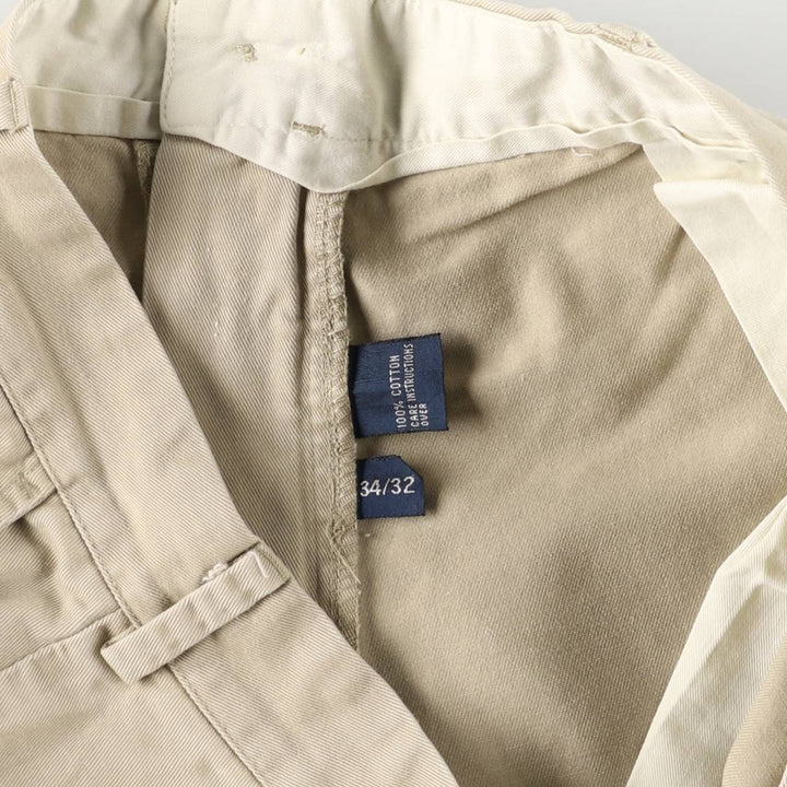 Ralph Lauren POLO by Ralph Lauren Chino Pants Men's W36 cotton Beige type Vintage Second Hand