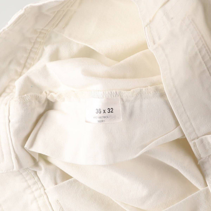 Ralph Lauren POLO SPORT One-Tuck Chino Pants, Men's, Size W35 cotton white type Vintage Second Hand