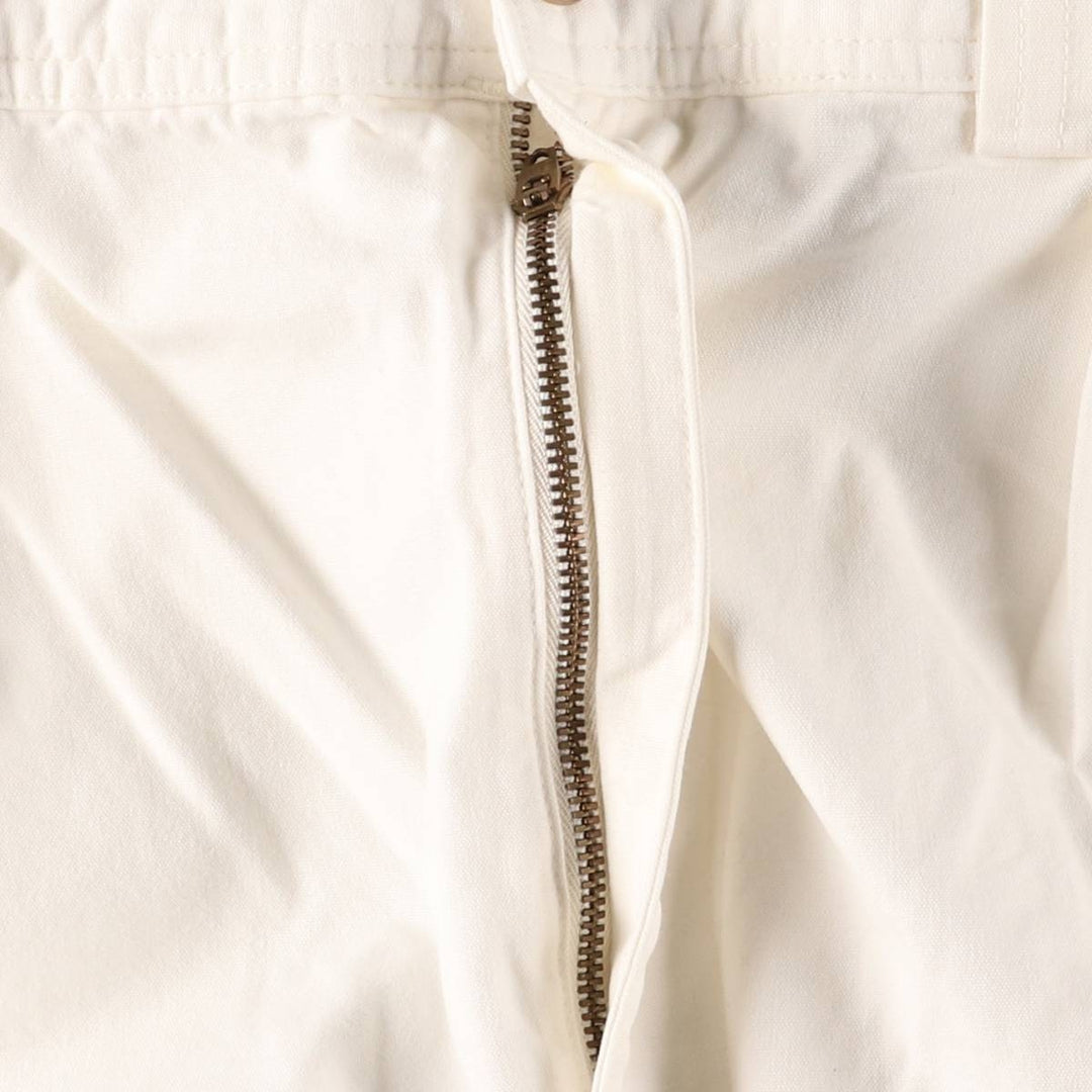 Ralph Lauren POLO SPORT One-Tuck Chino Pants, Men's, Size W35 cotton white type Vintage Second Hand