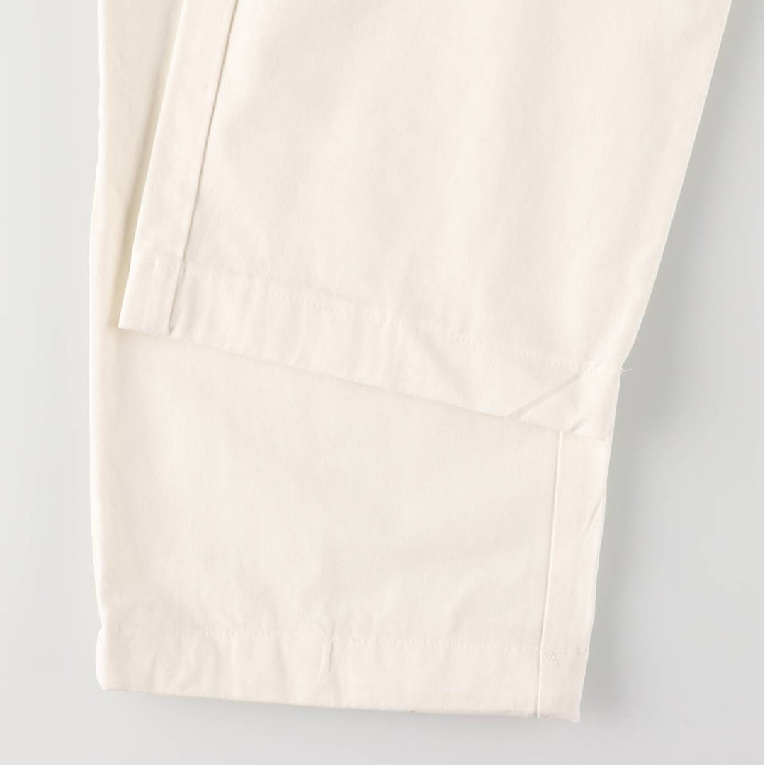 Ralph Lauren POLO SPORT One-Tuck Chino Pants, Men's, Size W35 cotton white type Vintage Second Hand