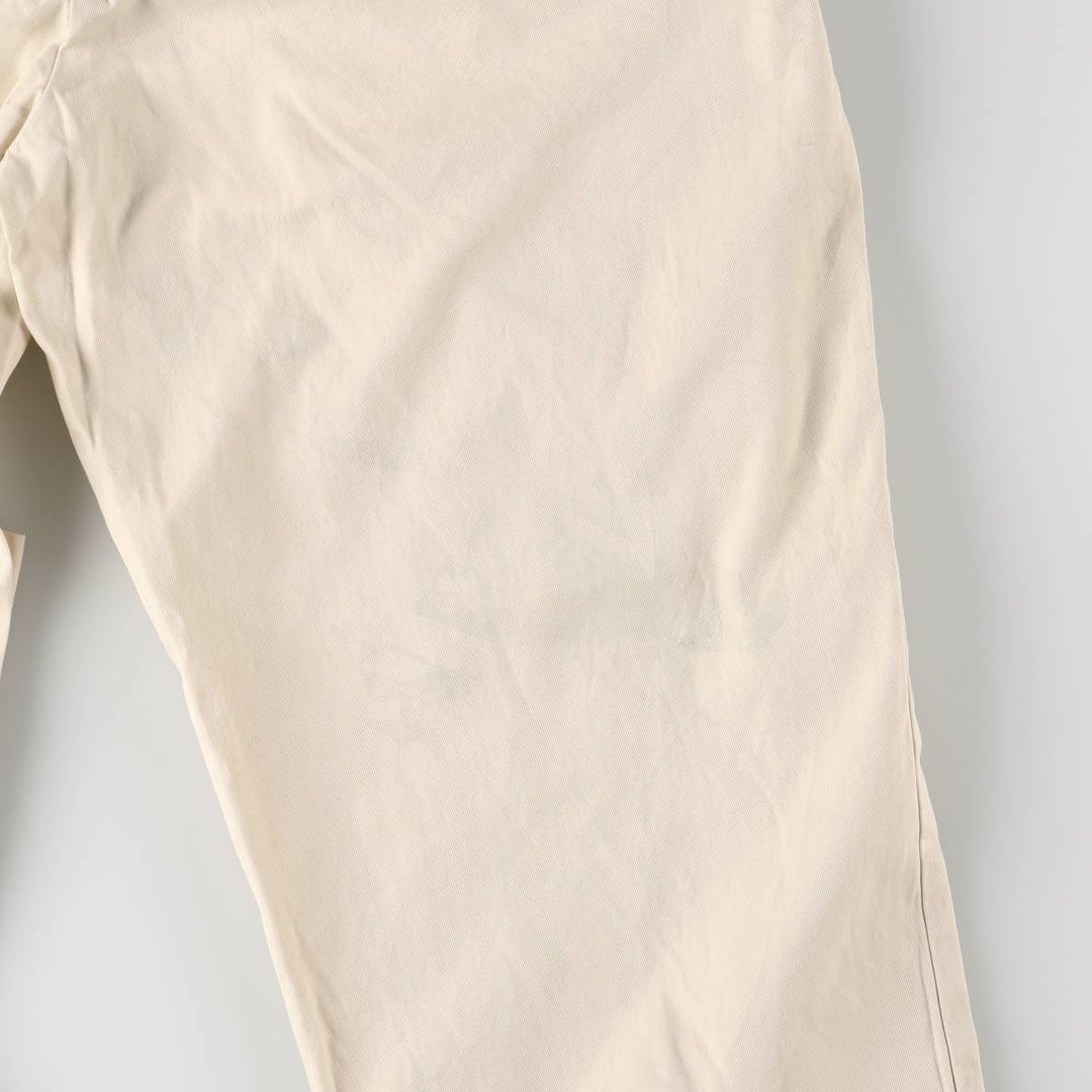 Ralph Lauren POLO by Ralph Lauren Chino Pants Men's W33 equivalent cotton ivory Vintage Second Hand