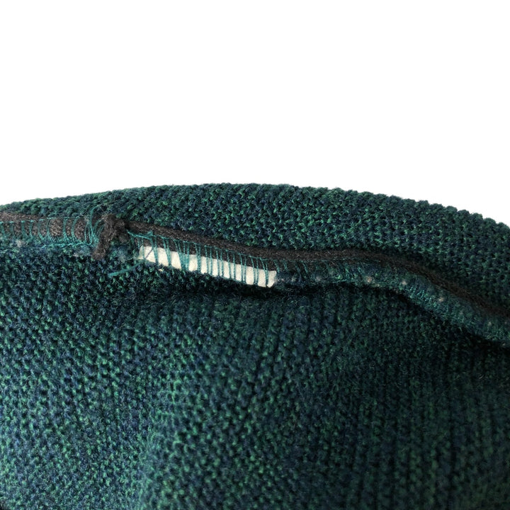 Cypress Links Knit Cardigan, Made in USA, Men's XL unclear Green type dark green Vintage Second Hand