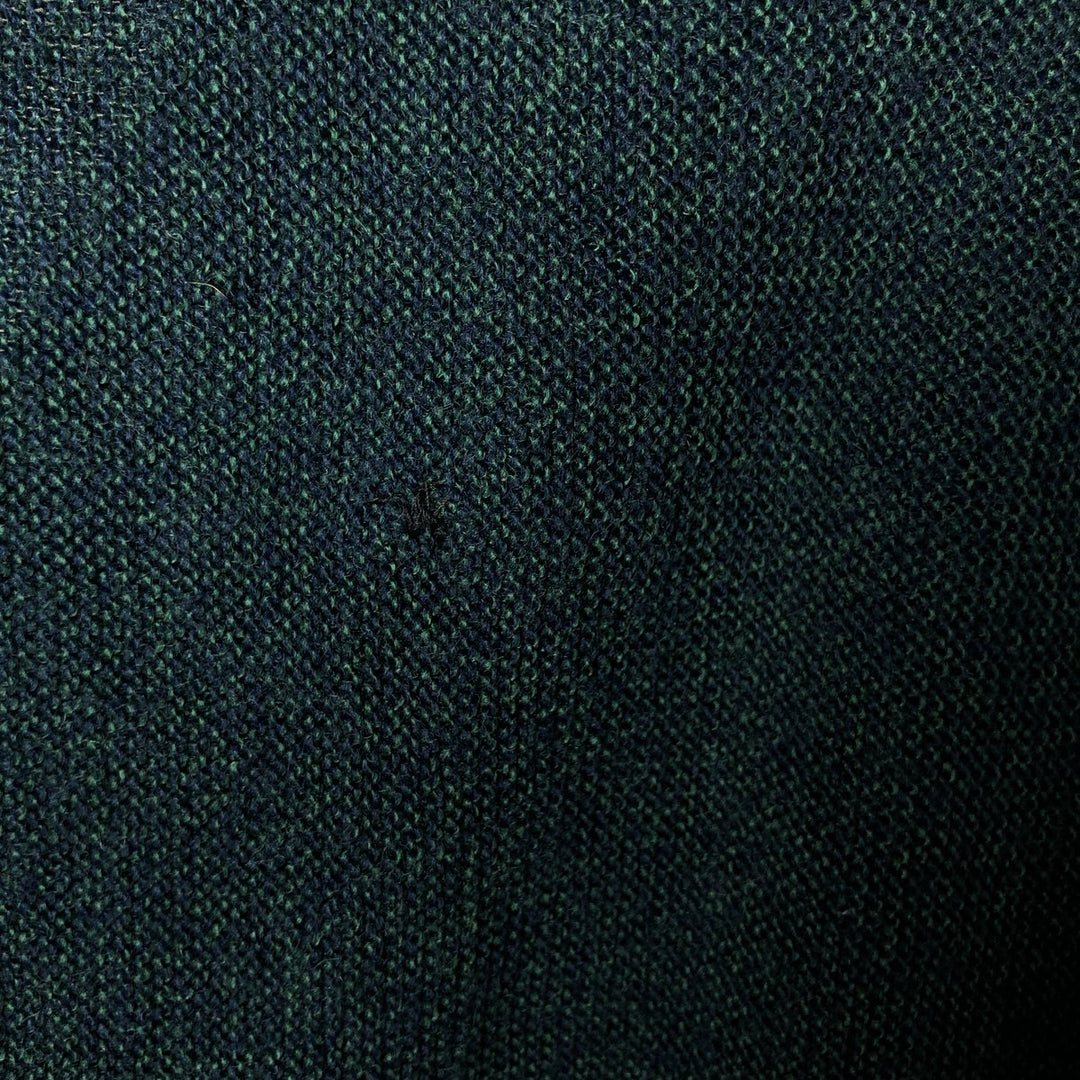 Cypress Links Knit Cardigan, Made in USA, Men's XL unclear Green type dark green Vintage Second Hand