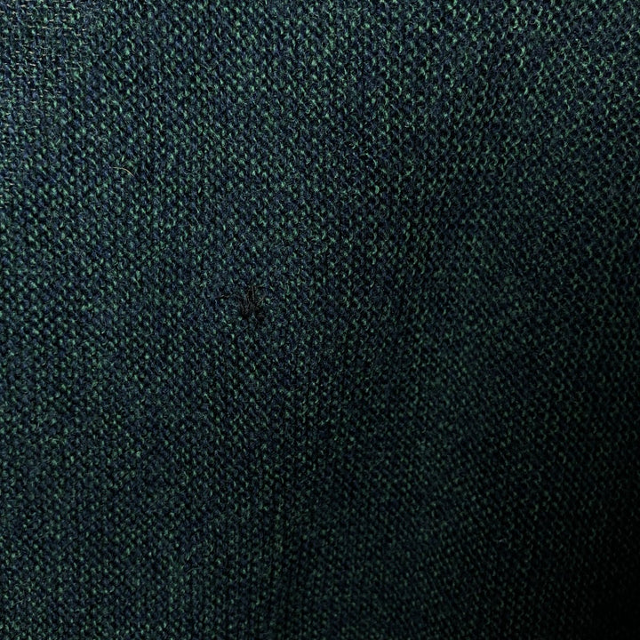 Cypress Links Knit Cardigan, Made in USA, Men's XL unclear Green type dark green Vintage Second Hand