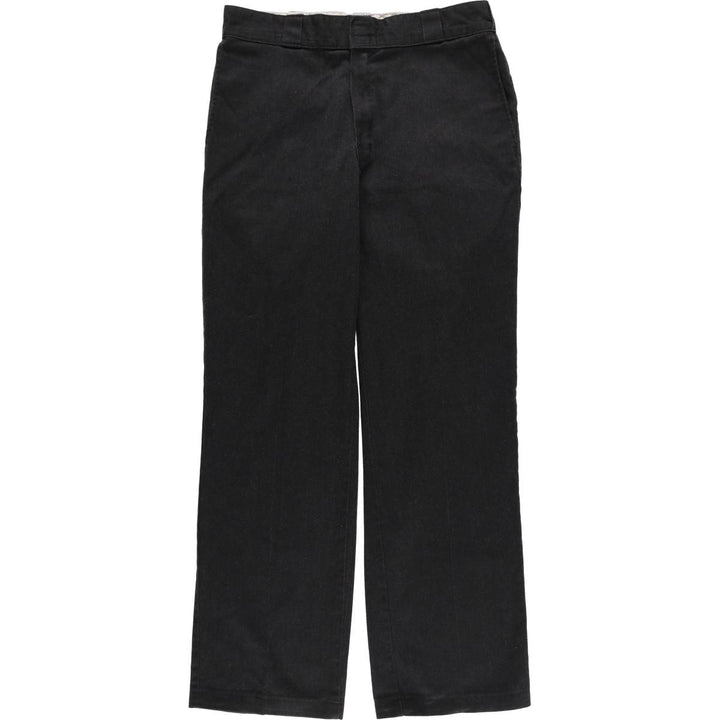 Dickies 874 FLEX ORIGINAL FIT Work Pants for Men, W33 equivalent polyester black type Vintage Second Hand