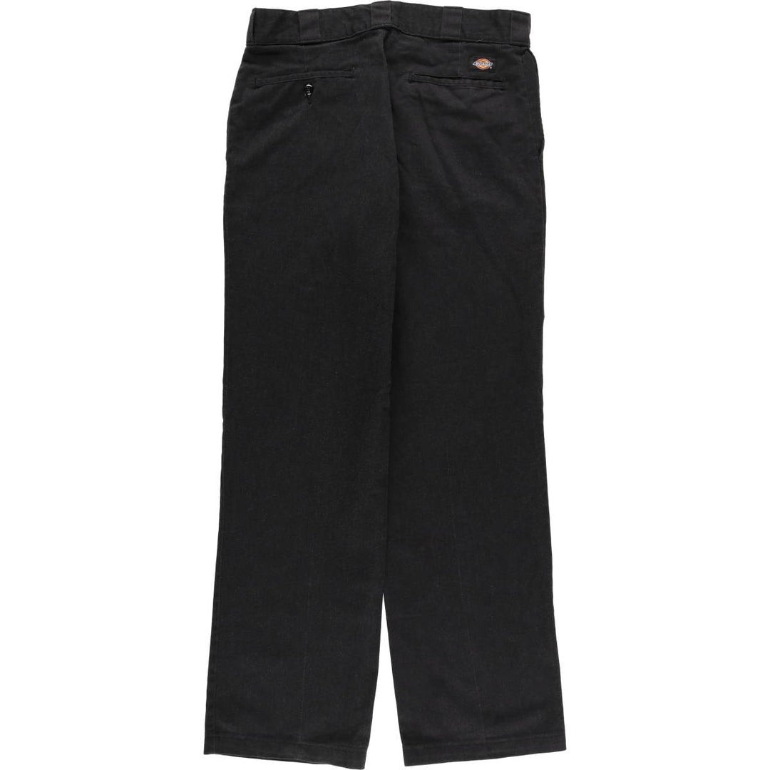 Dickies 874 FLEX ORIGINAL FIT Work Pants for Men, W33 equivalent polyester black type Vintage Second Hand