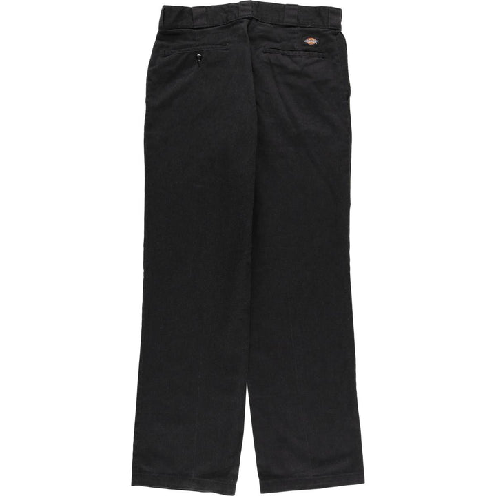 Dickies 874 FLEX ORIGINAL FIT Work Pants for Men, W33 equivalent polyester black type Vintage Second Hand