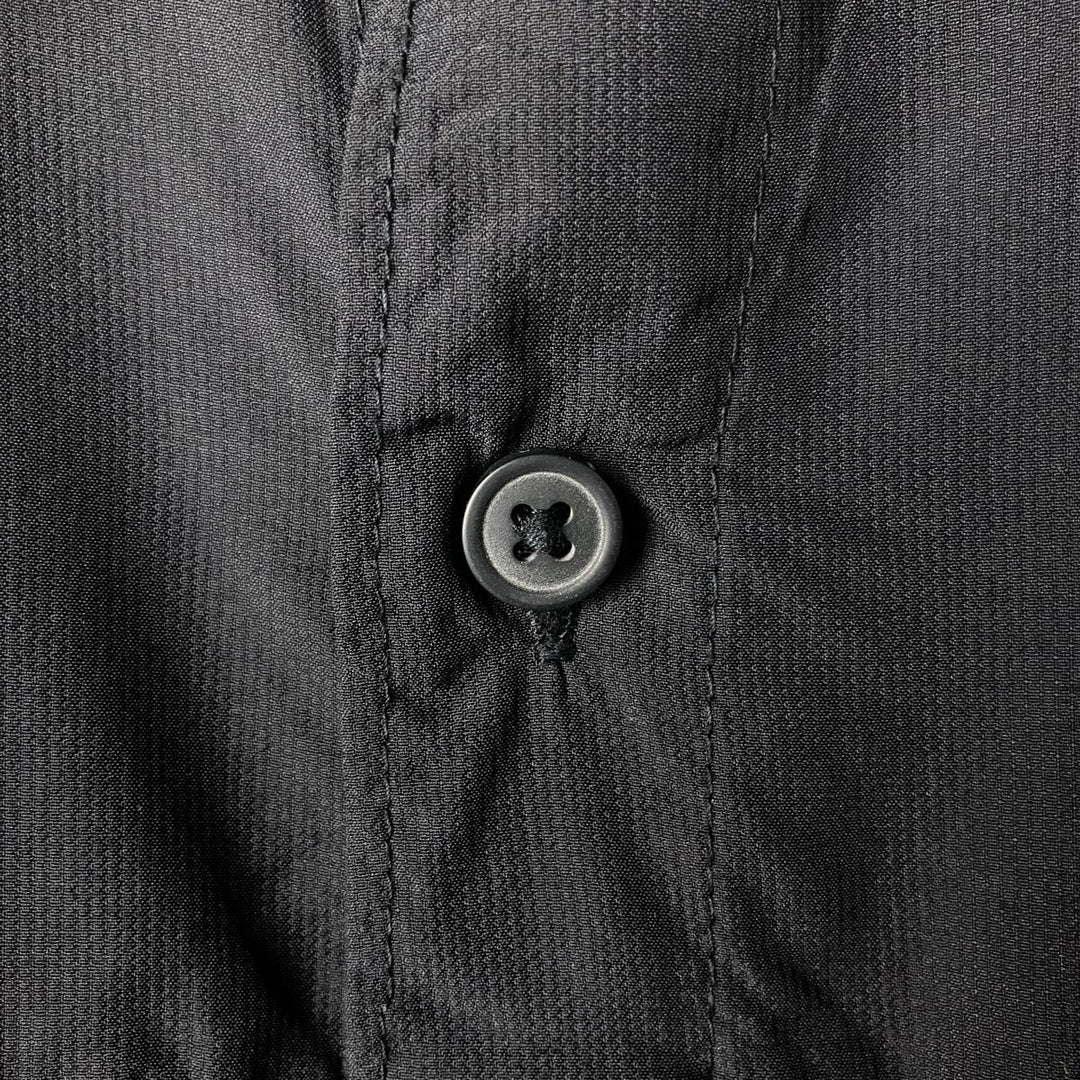 Columbia OMNI-SHIELD SUN PROTECTION Long Sleeve Fishing Shirt, Men's Size L Nylon black type Vintage Second Hand