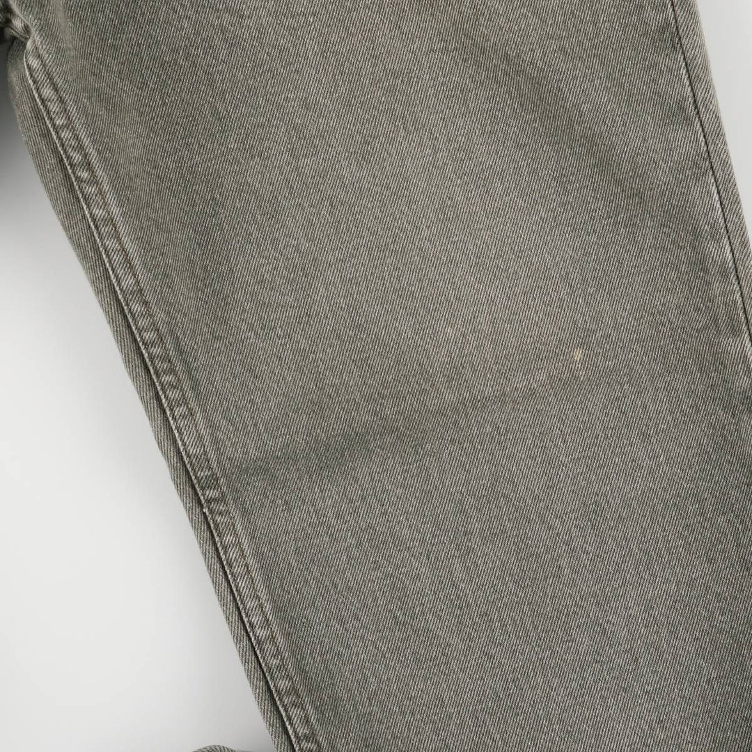2000'S Levi's 501 Straight Denim Pants, Made in USA, Men's Size W36 cotton Khaki type Vintage Second Hand