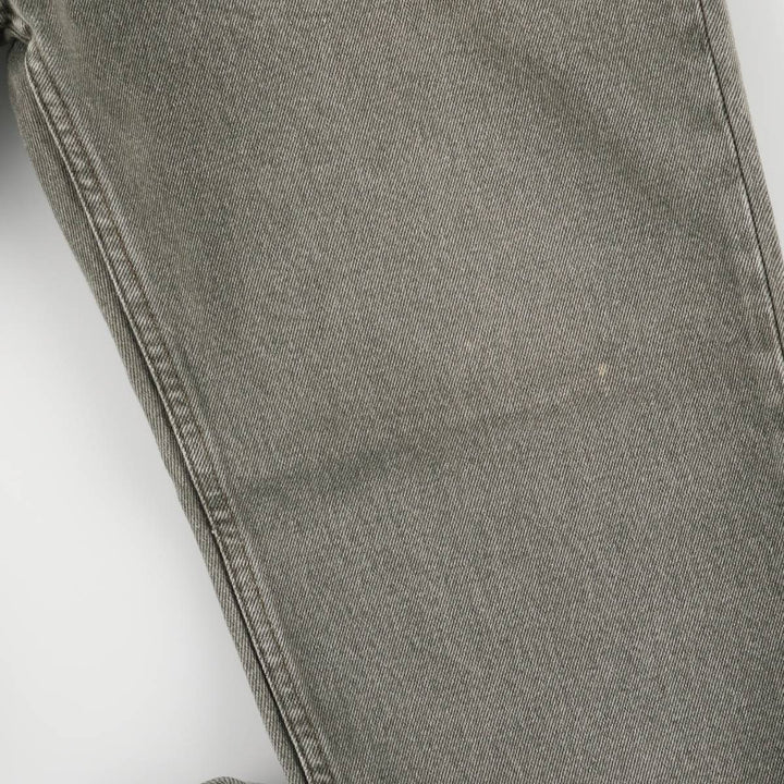 2000'S Levi's 501 Straight Denim Pants, Made in USA, Men's Size W36 cotton Khaki type Vintage Second Hand