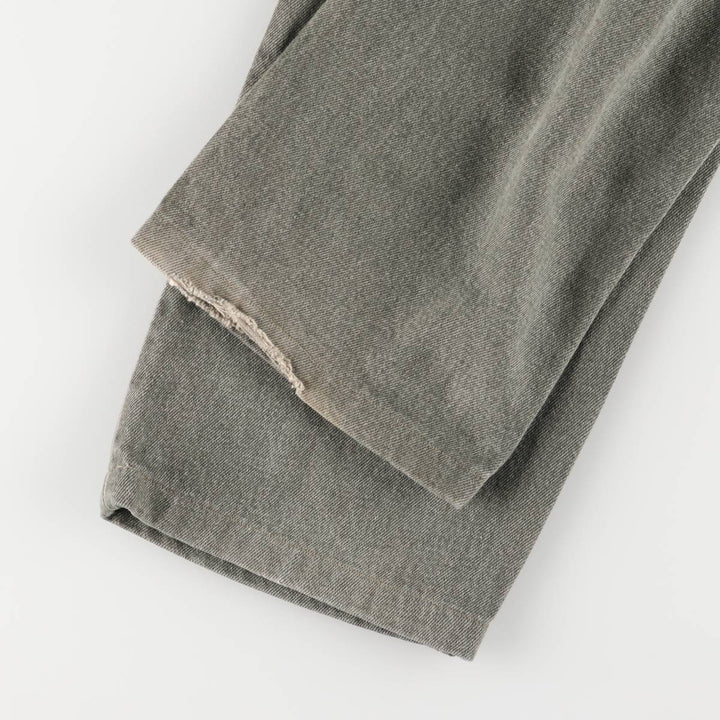 2000'S Levi's 501 Straight Denim Pants, Made in USA, Men's Size W36 cotton Khaki type Vintage Second Hand
