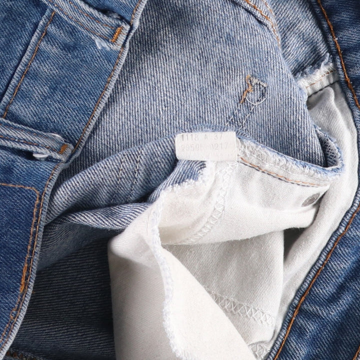 1980'S Levi's 20505-0217 Orange Tab Tapered Denim Pants, Men's, Size 34 (Vintage) unclear blue type Vintage Second Hand