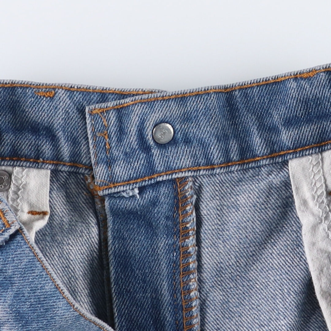 1980'S Levi's 20505-0217 Orange Tab Tapered Denim Pants, Men's, Size 34 (Vintage) unclear blue type Vintage Second Hand