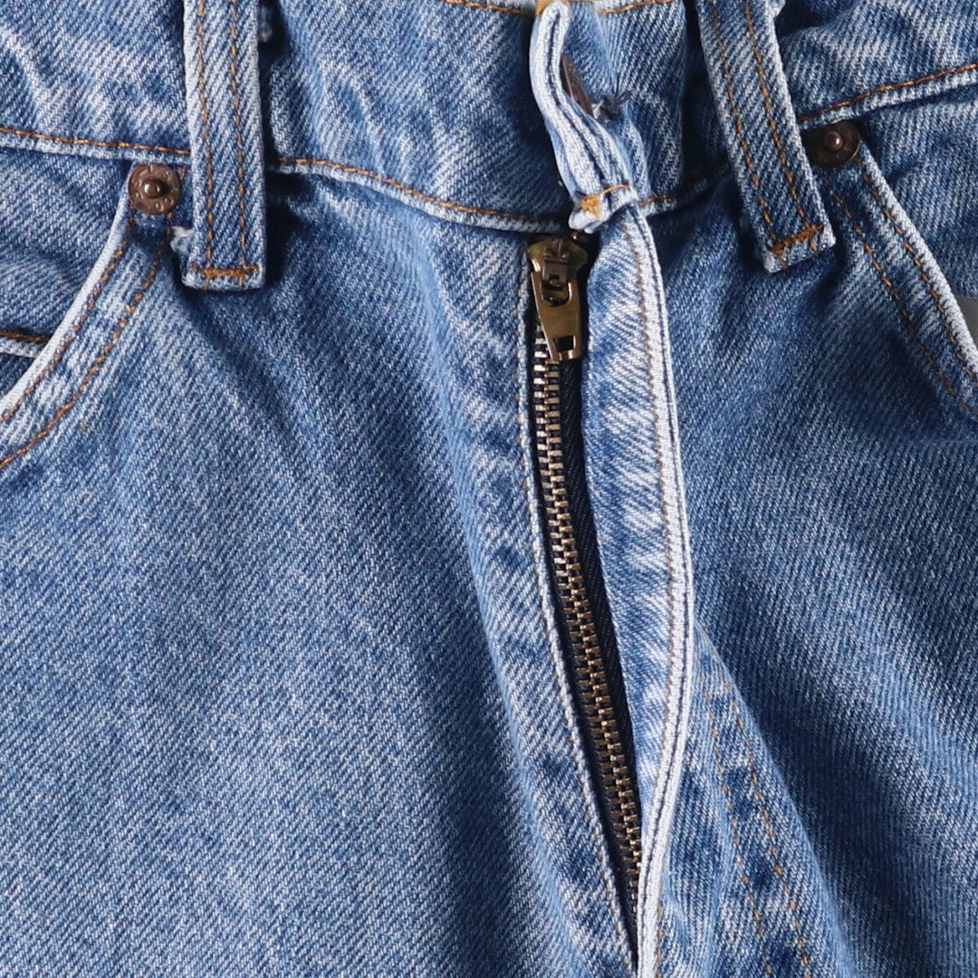 Vintage 80s-90'S Levi's 20505-0217 Orange Tab Tapered Denim Pants, Made in USA, Men's Size 34 cotton blue type Vintage Second Hand