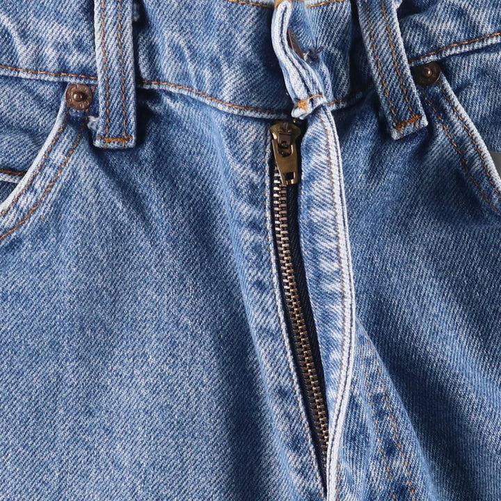 Vintage 80s-90'S Levi's 20505-0217 Orange Tab Tapered Denim Pants, Made in USA, Men's Size 34 cotton blue type Vintage Second Hand