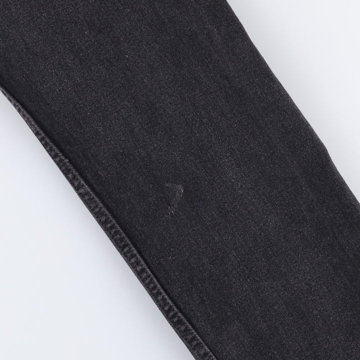2000'S Levi's 505 Regular Fit Black Denim Tapered Denim Pants, Men's Size W30 cotton black type Vintage Second Hand