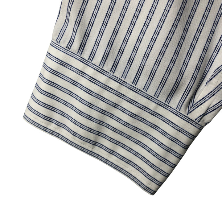Brooks Brothers Est.1818 Long Sleeve Button-Down Striped Shirt, Men's Size L cotton blue type Vintage Second Hand