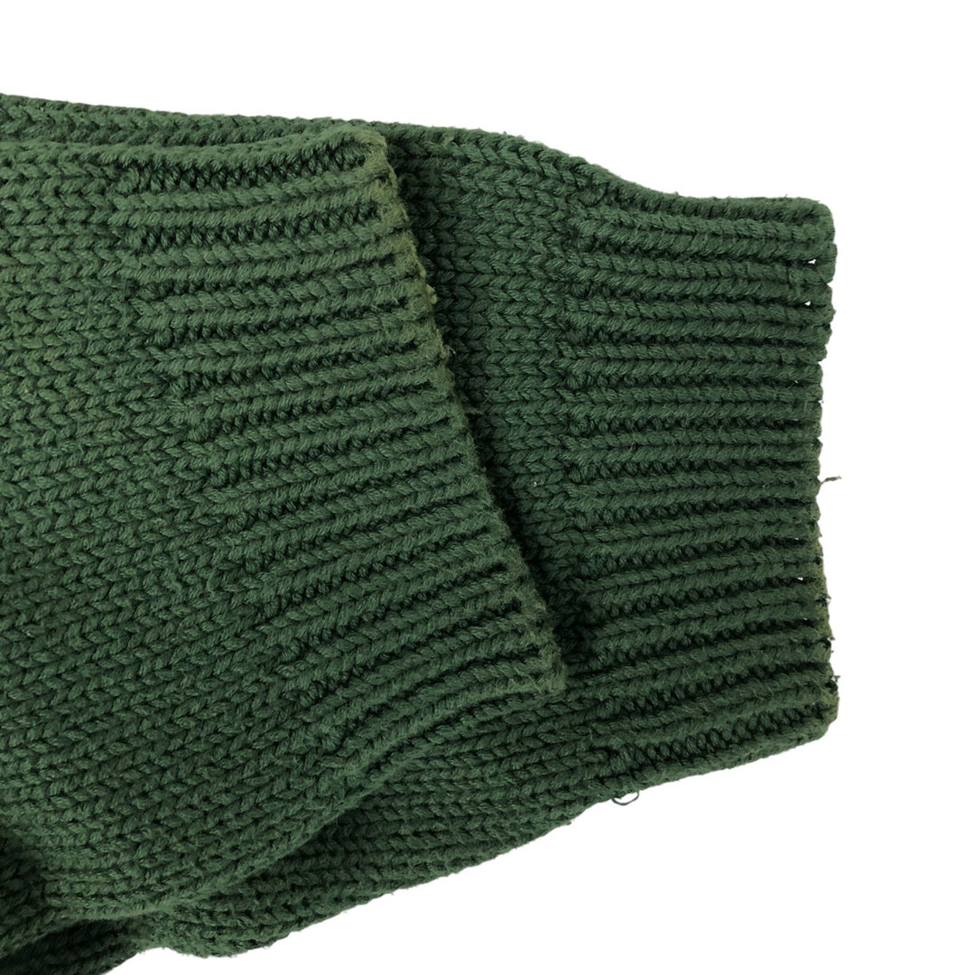 Eddie Bauer Cotton Knit Sweater, Men's XL cotton green type Vintage Second Hand