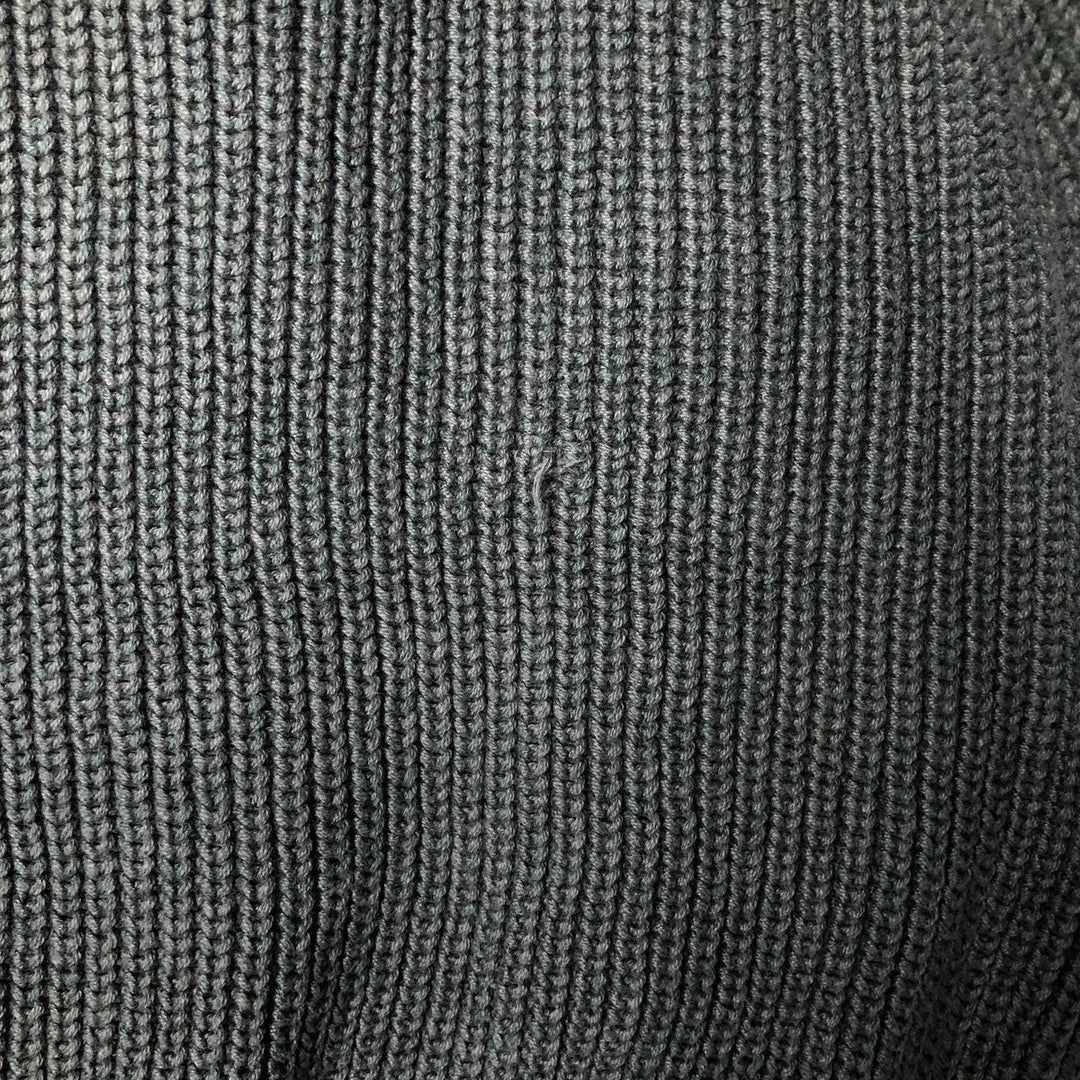 90'S Cabela's Vintage Henley Cotton Knit Sweater, Men's Size XL cotton gray type Vintage Second Hand