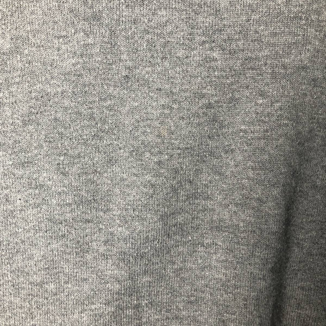 Lacoste V-neck cotton knit sweater, size 6, men's XL cotton gray type Vintage Second Hand