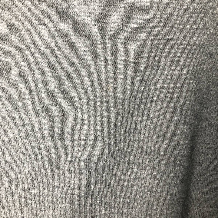 Lacoste V-neck cotton knit sweater, size 6, men's XL cotton gray type Vintage Second Hand