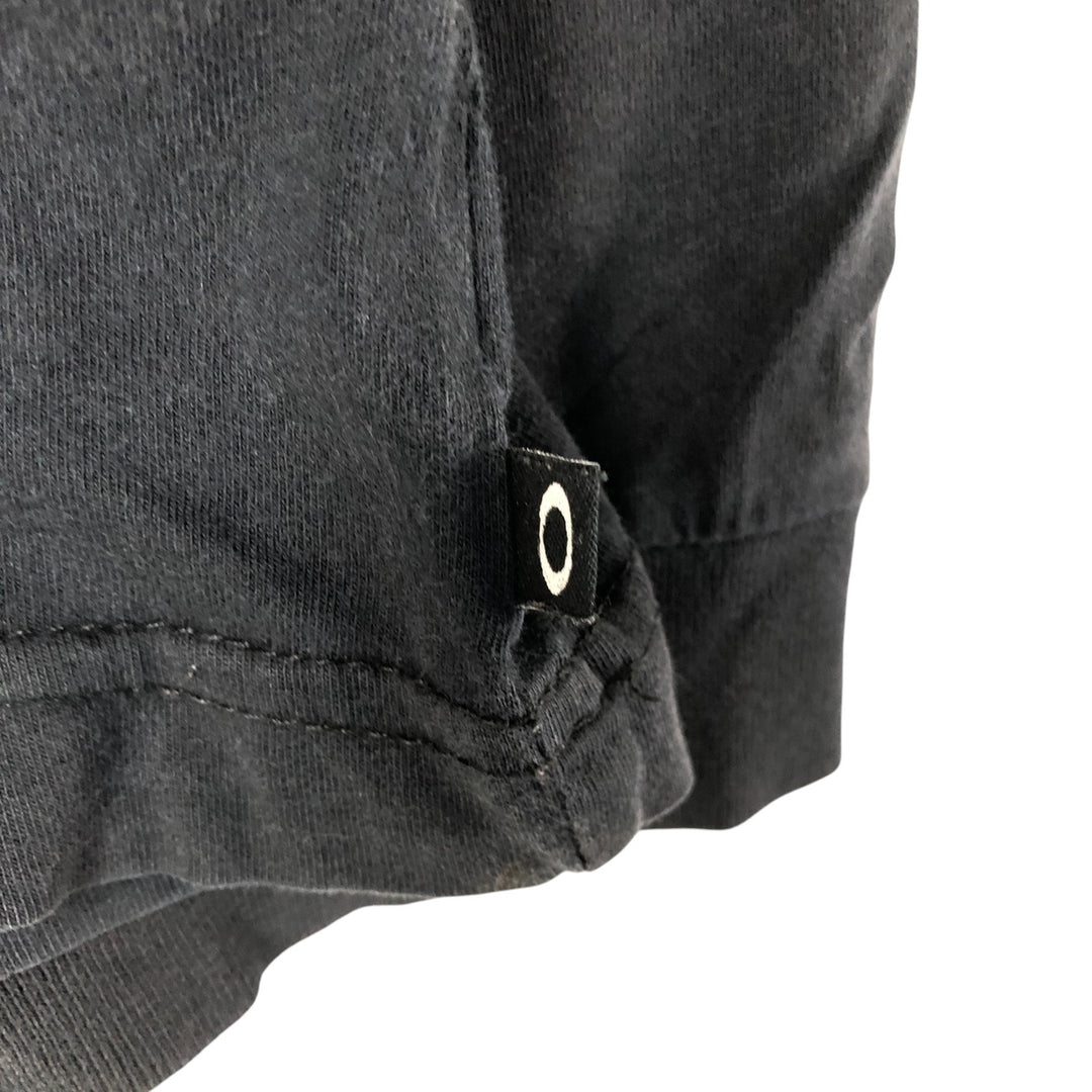 Oakley OAKLEY Long T-shirt Long T Men's XXL unclear black type Vintage Second Hand