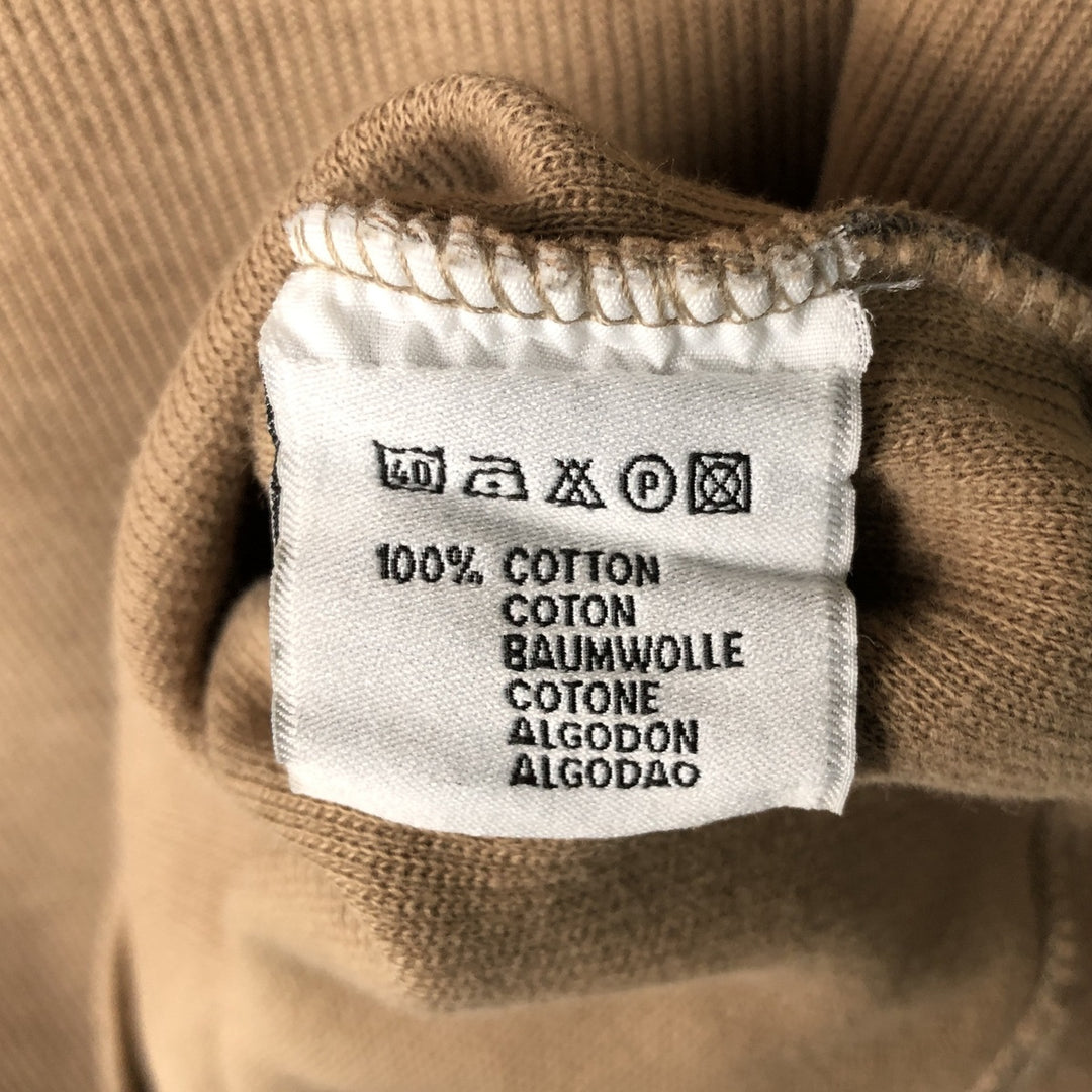 90'S O'NEILL long sleeve T-shirt, men's size M, vintage cotton beige type brown Vintage Second Hand