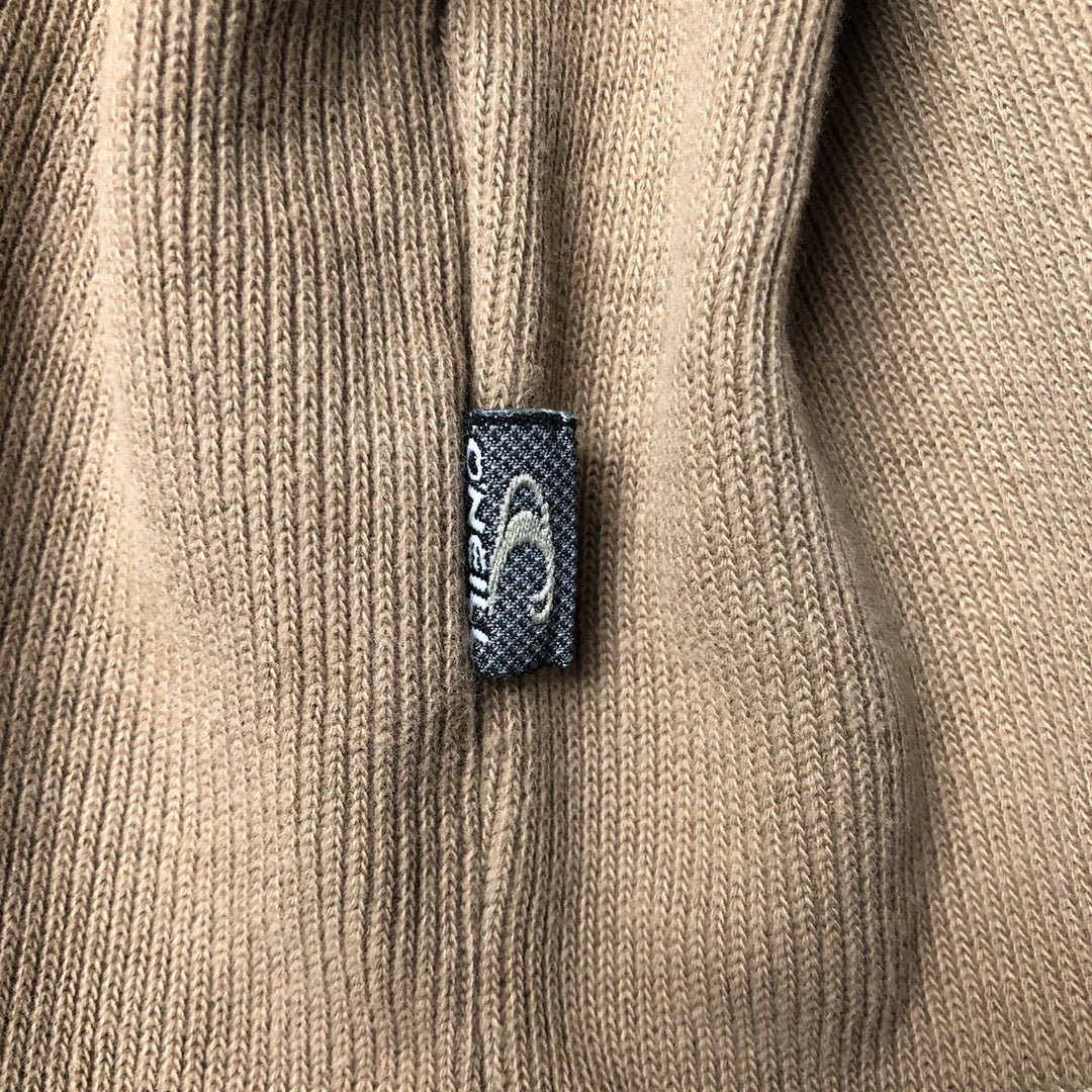 90'S O'NEILL long sleeve T-shirt, men's size M, vintage cotton beige type brown Vintage Second Hand
