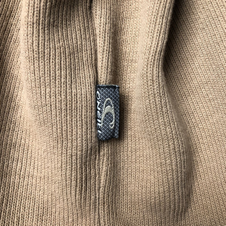 90'S O'NEILL long sleeve T-shirt, men's size M, vintage cotton beige type brown Vintage Second Hand