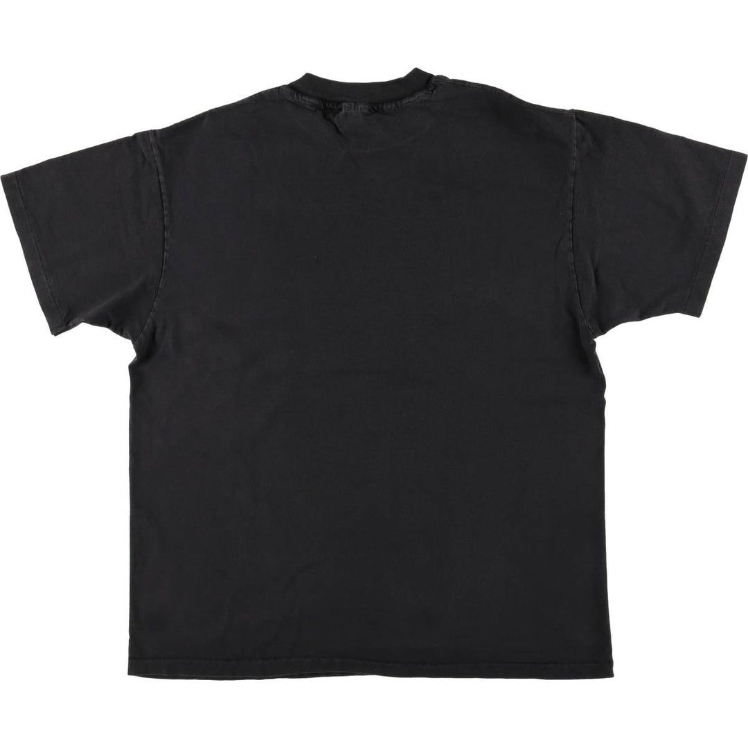 90'S Hanes Universal Studios Florida Advertising T-Shirt, Made in USA, Men's Size L cotton Charcoal Vintage Second Hand