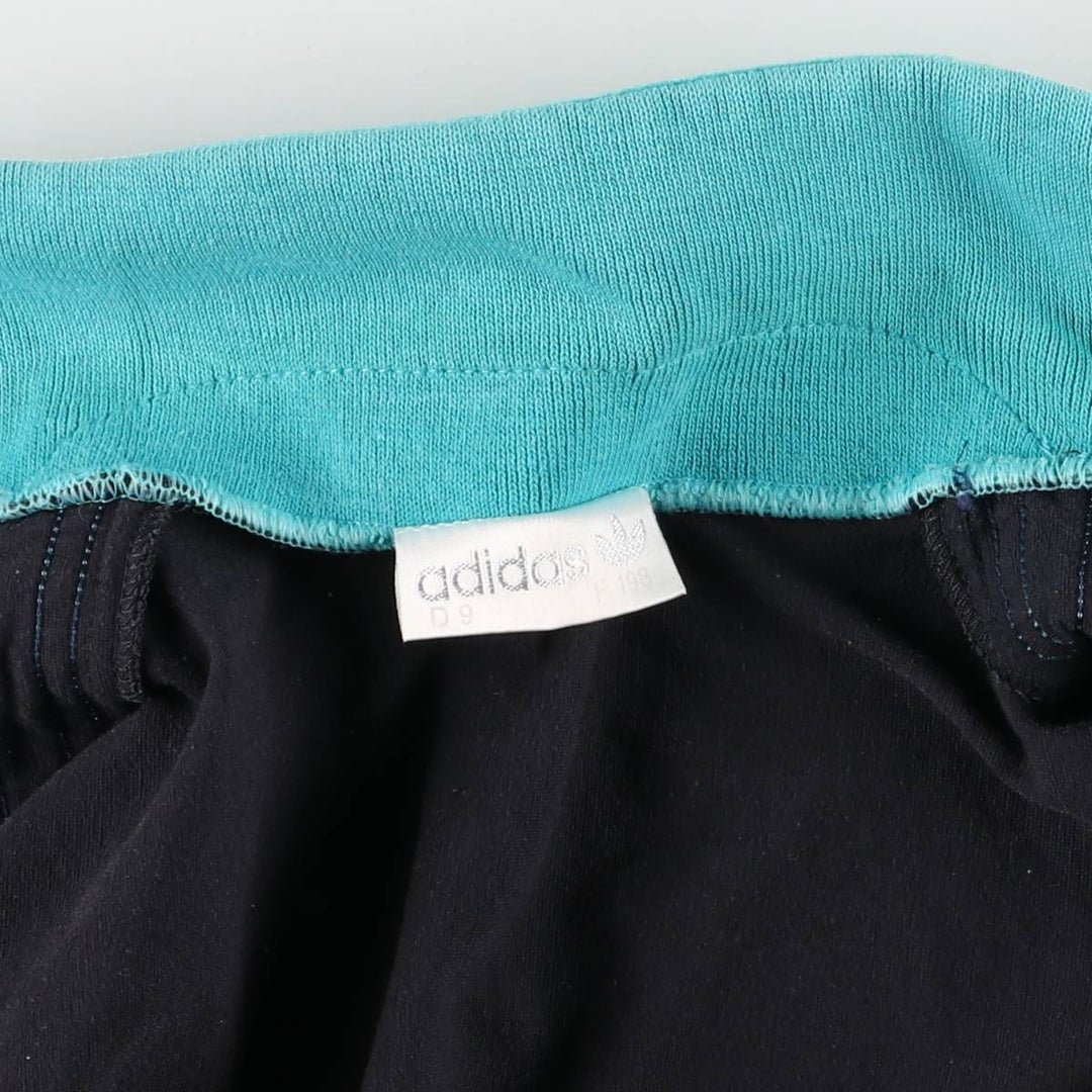 Vintage 80s-90'S Adidas Velour Jersey Track Jacket, Men's, Size XXL polyester black type Vintage Second Hand